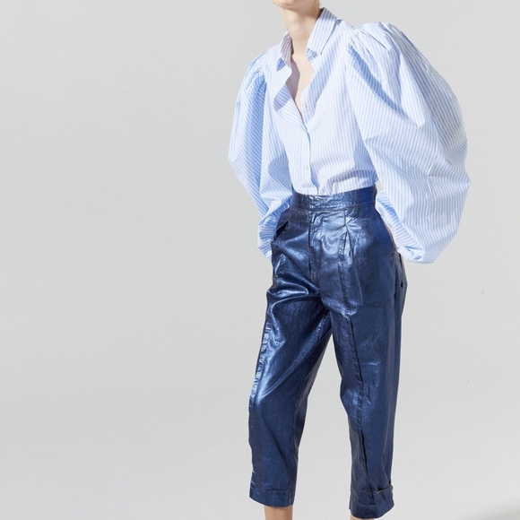 Samba Cotton Poplin Shirt - Stripes - Picture 6 of 8